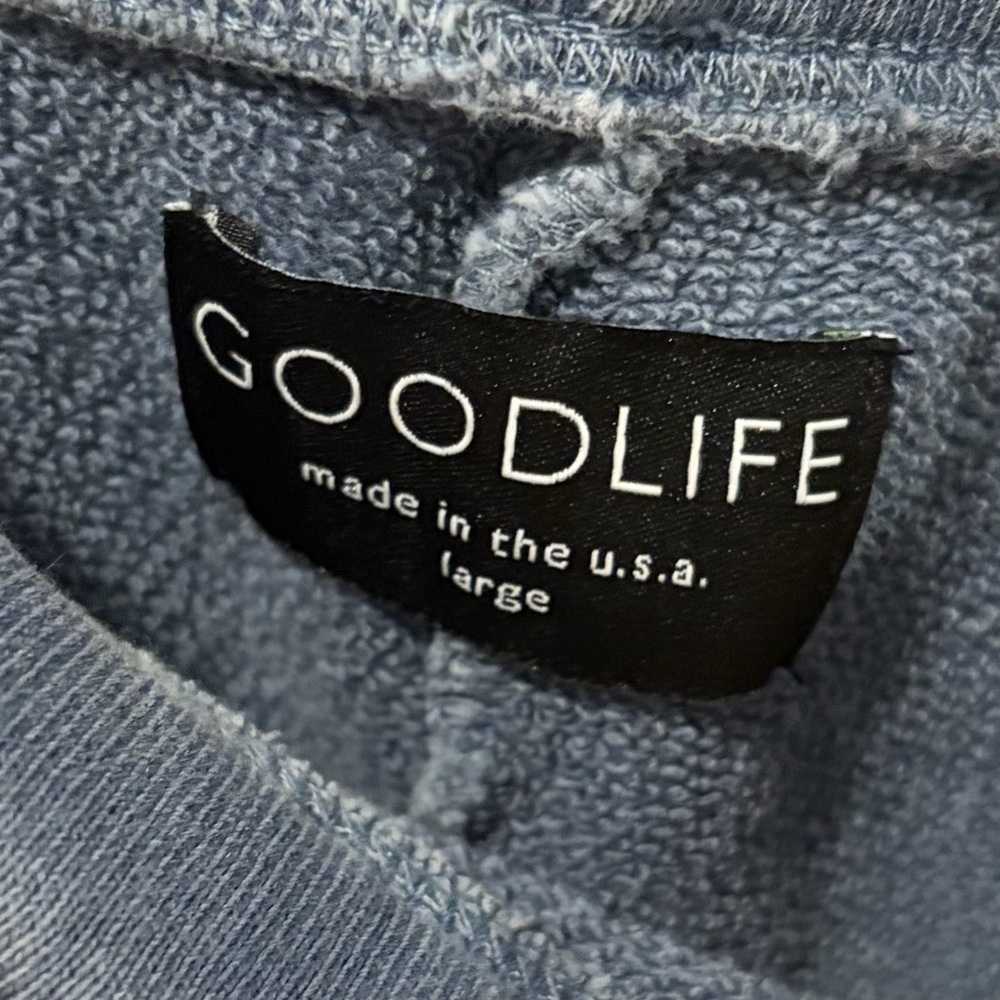 GOODLIFE Cotton Blend Blue Pants Athleisure - Picture 3 of 3